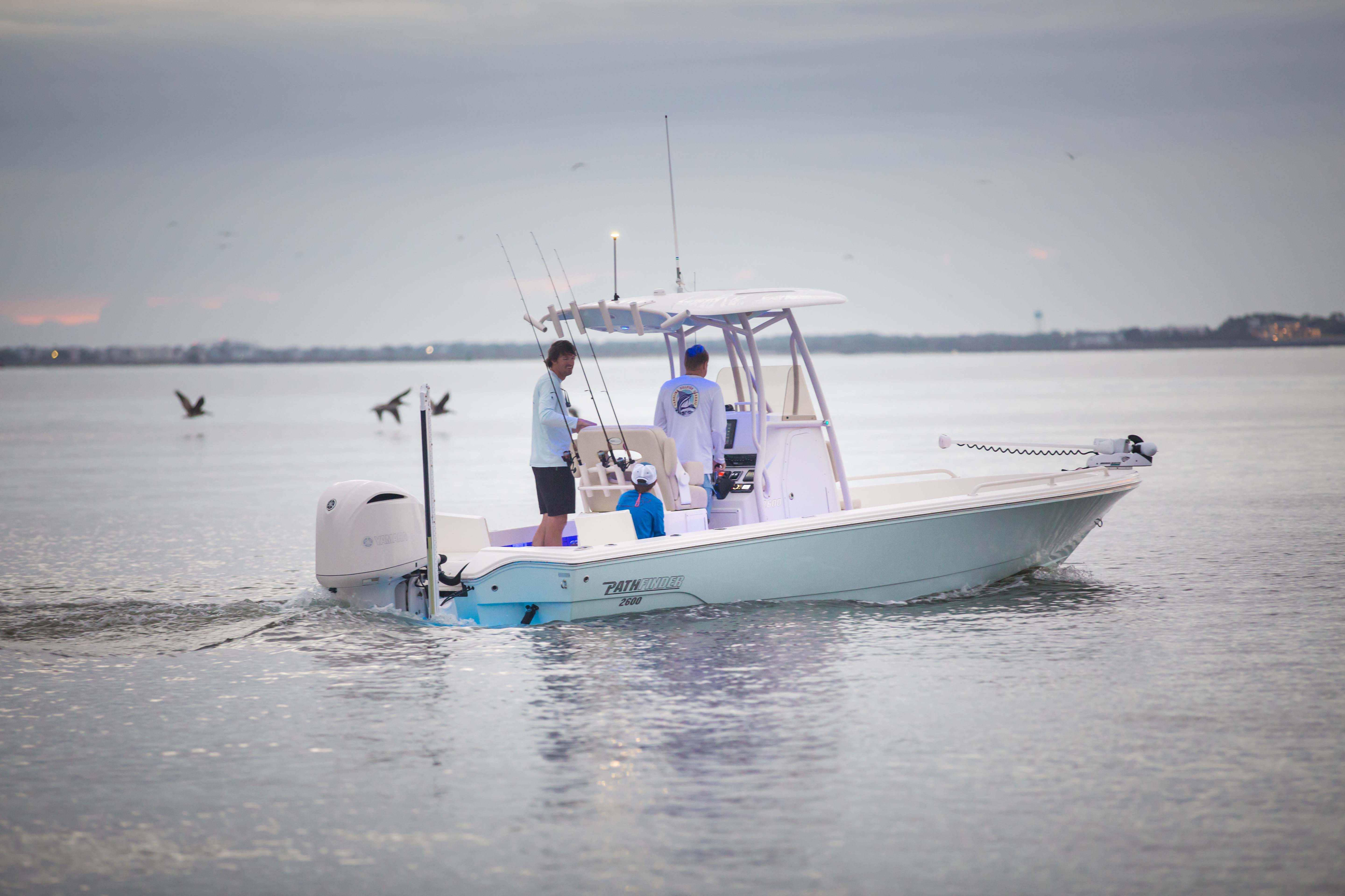 Fish hard and play easy on the Pathfinder 2600 TRS